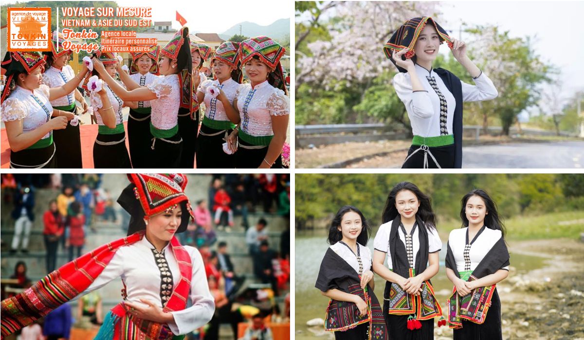 Le costume traditionnel du peuple Thai Vietnam